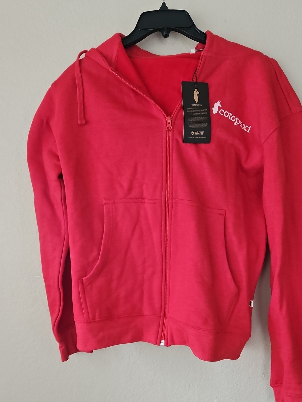 NWT Cotopaxi Womens XL Red Full-Zip Hoodie Jacket
